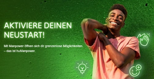 Switchon - Mann mit oragem T-Shirt